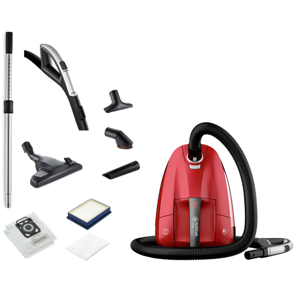 Nilfisk Elite RCL14E08A2 Cylinder vacuum cleaner 3.6 L 450 W, Red