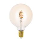 EGLO E27 LED‑Z Matter G125 Spiral - Smart LED bulb, Amber