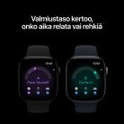 Apple Watch Series 12 (GPS) 42mm Light Gold Aluminium Case with Sand Sport Band, S/M