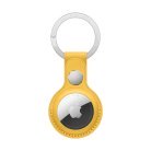 AirTag Leather Key Ring - Meyer Lemon