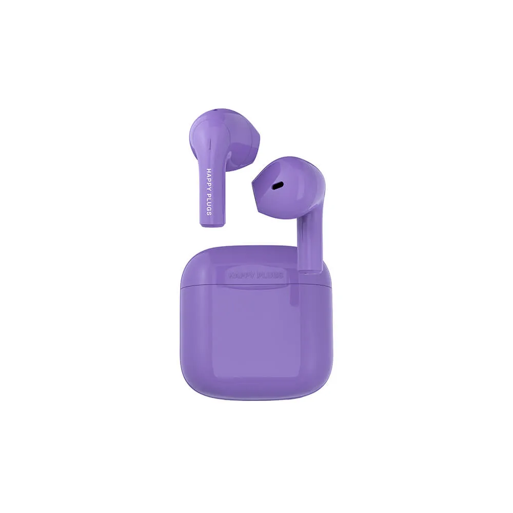Happy Plugs JOY Wireless Earbuds, Purple