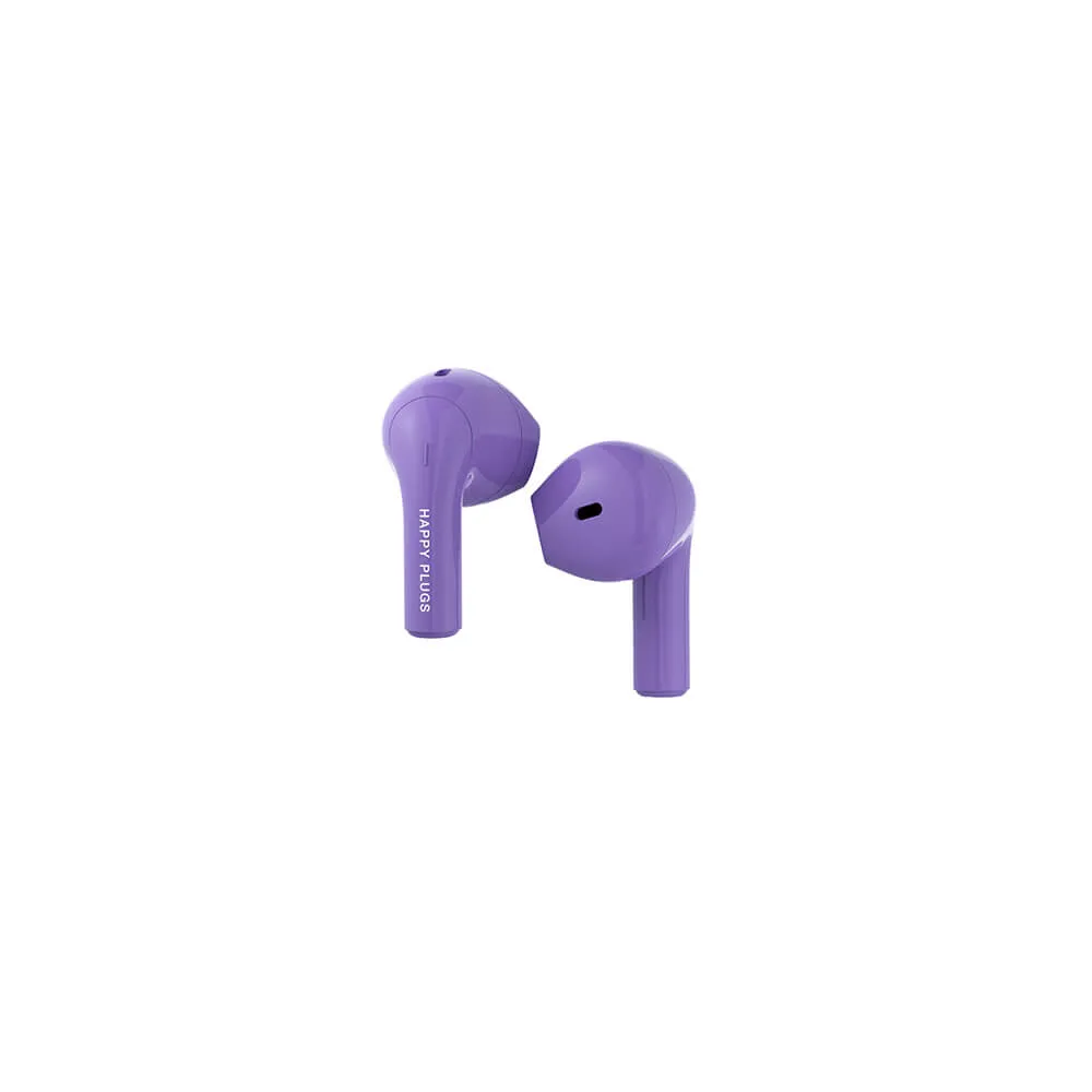 Happy Plugs JOY Wireless Earbuds, Purple