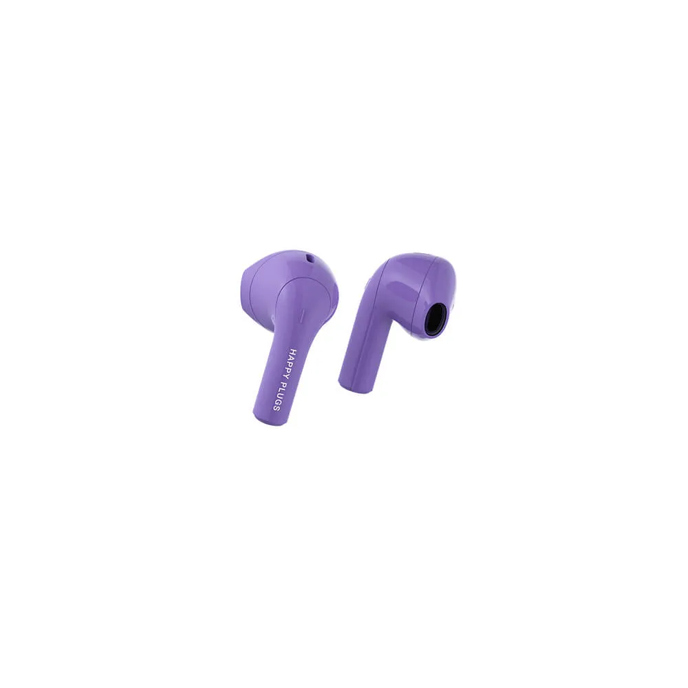 Happy Plugs JOY Wireless Earbuds, Purple