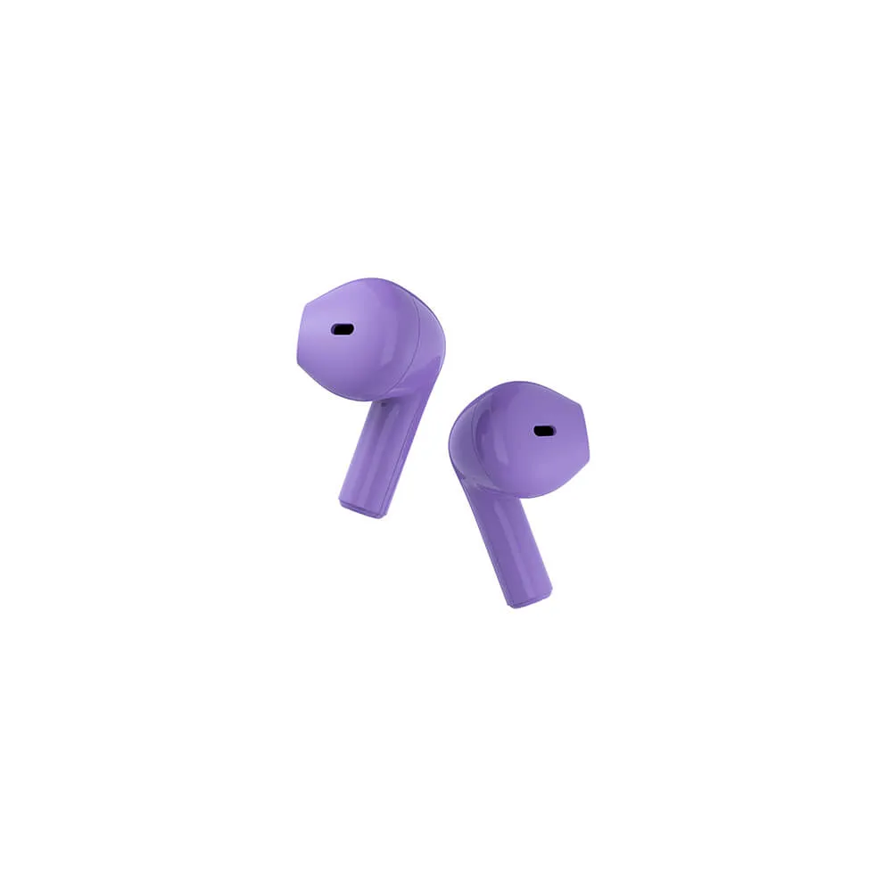 Happy Plugs JOY Wireless Earbuds, Purple