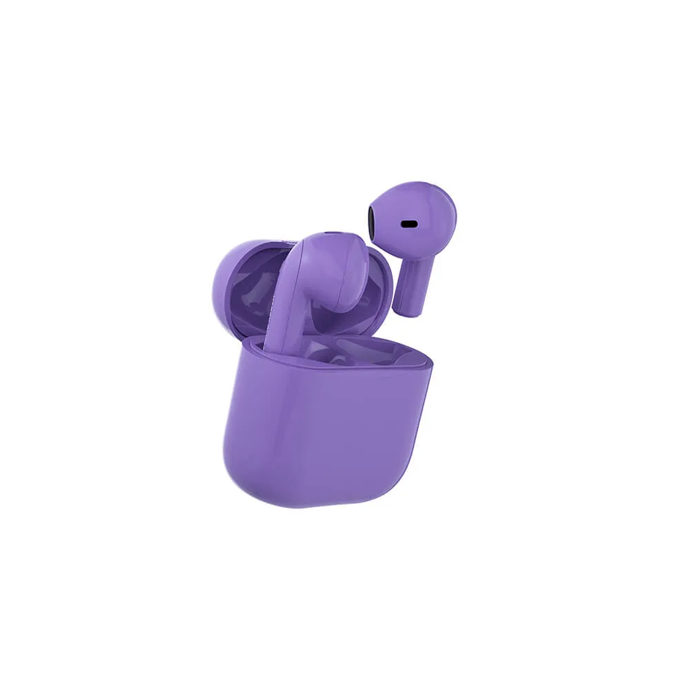 Happy Plugs JOY Wireless Earbuds, Purple