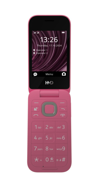 HMD 2660 Flip - mobile phone, Red