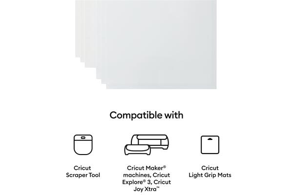 Cricut&reg; Printable Waterproof Sticker Set &ndash; A4 (6 ct)