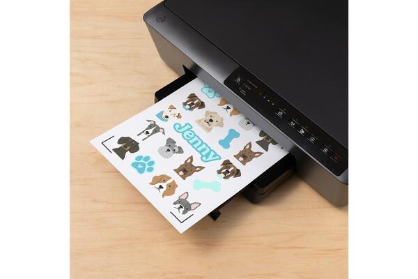 Cricut&reg; Printable Waterproof Sticker Set &ndash; A4 (6 ct)