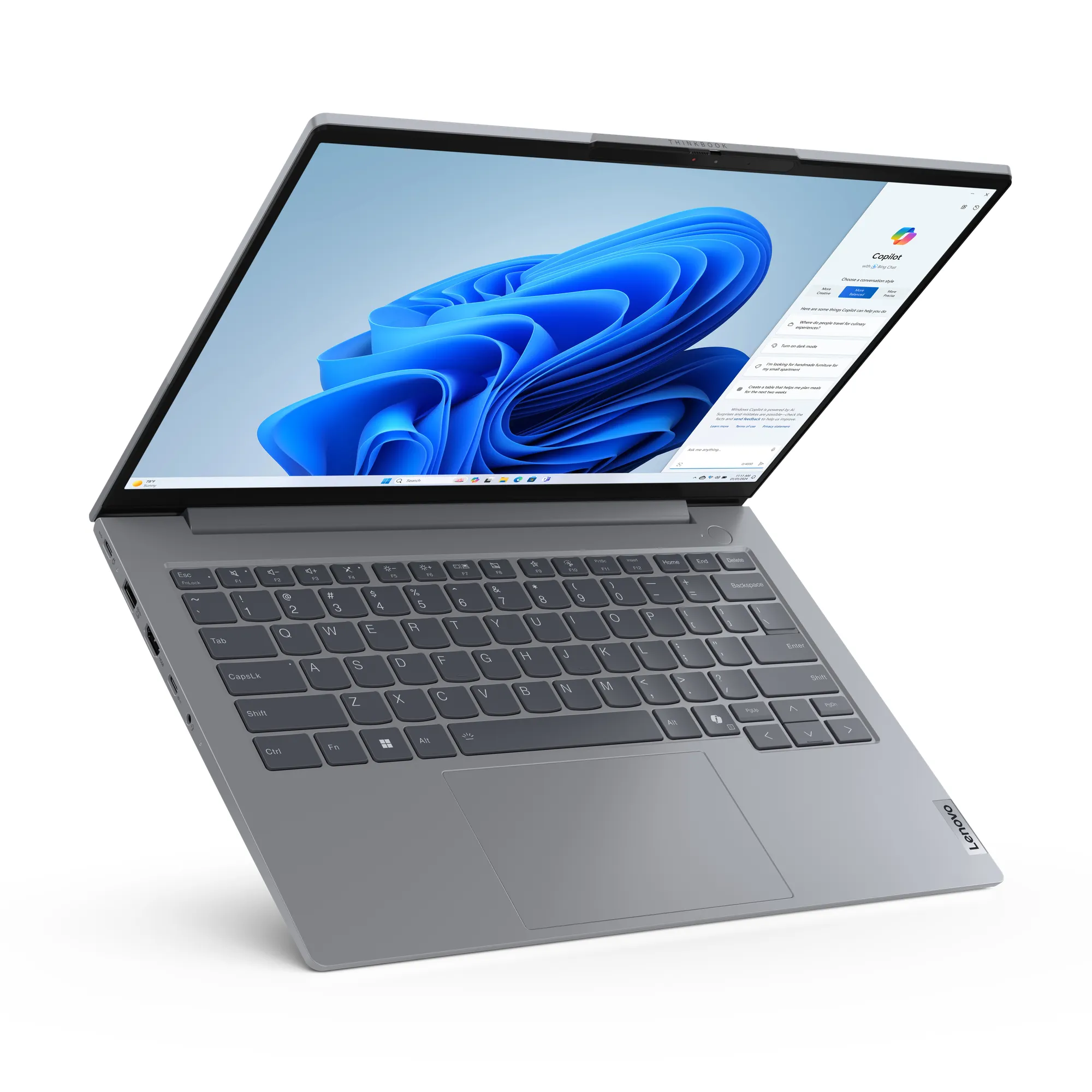 Lenovo ThinkBook 14 G7 ARP 14&quot; 7533HS, 16 GB, 512 GB SSD, Win 11 Pro - b&auml;rbar dator, Gr&aring;