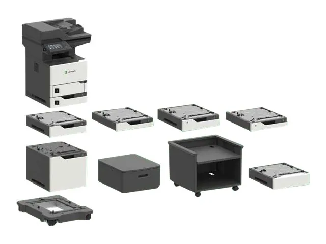 Lexmark MX721ade A4 - All-in-One Mono Laser Printer