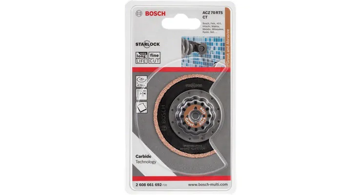 Bosch Starlock ACZ 70 RT5 Segmentsavklinge Multiv&aelig;rkt&oslash;j