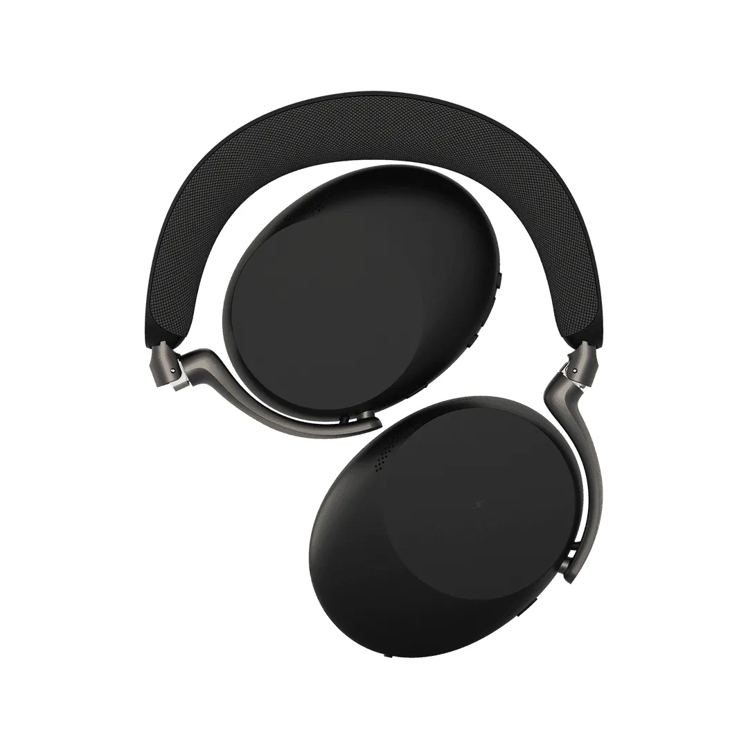 Jabra Evolve3 85 MS Stereo tr&aring;dl&ouml;s headset + USB-A-adapter och laddningsst&auml;ll, svart