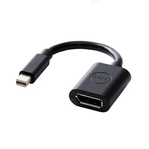Dell Mini DisplayPort &ndash; DisplayPort, 0.203 m adapter, Black