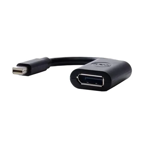Dell Mini DisplayPort &ndash; DisplayPort, 0.203 m adapter, Black