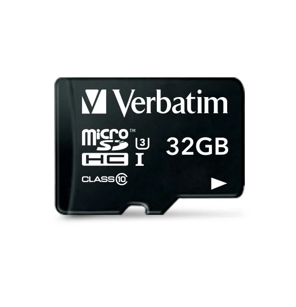 Verbatim Pro 32 Gt MicroSDHC -muistikortti + SD-adapteri