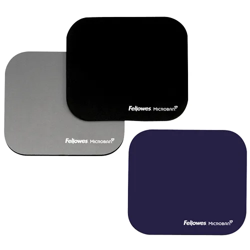 Fellowes Microban - mousepad, 230x204 mm, Silver