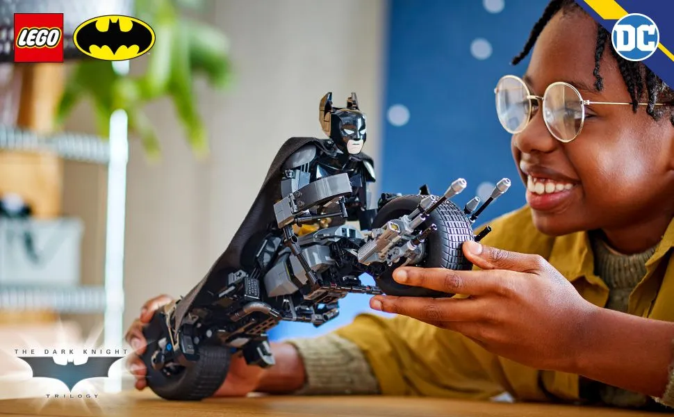 LEGO DC Batman Byggbar Batman-figur och Batpod 76273