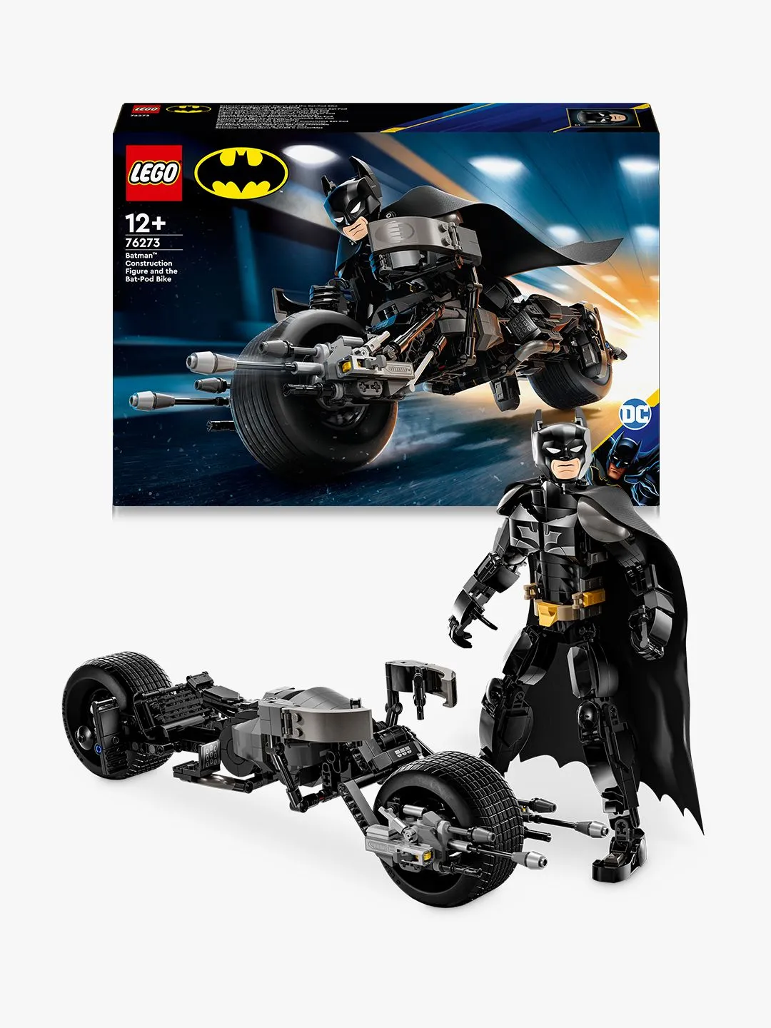 LEGO DC Batman Byggbar Batman-figur och Batpod 76273