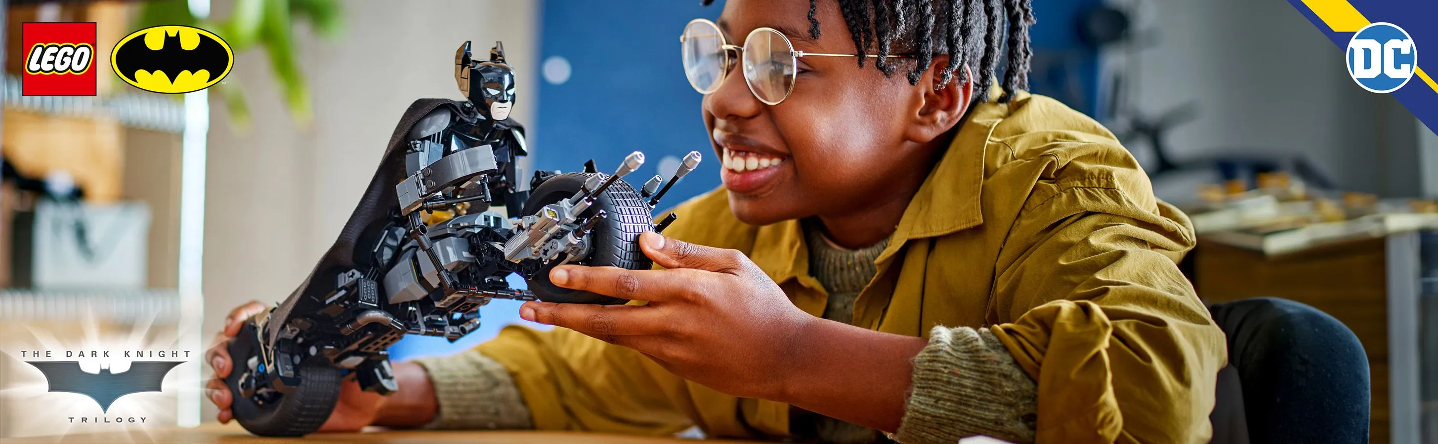 LEGO DC Batman Byggbar Batman-figur och Batpod 76273