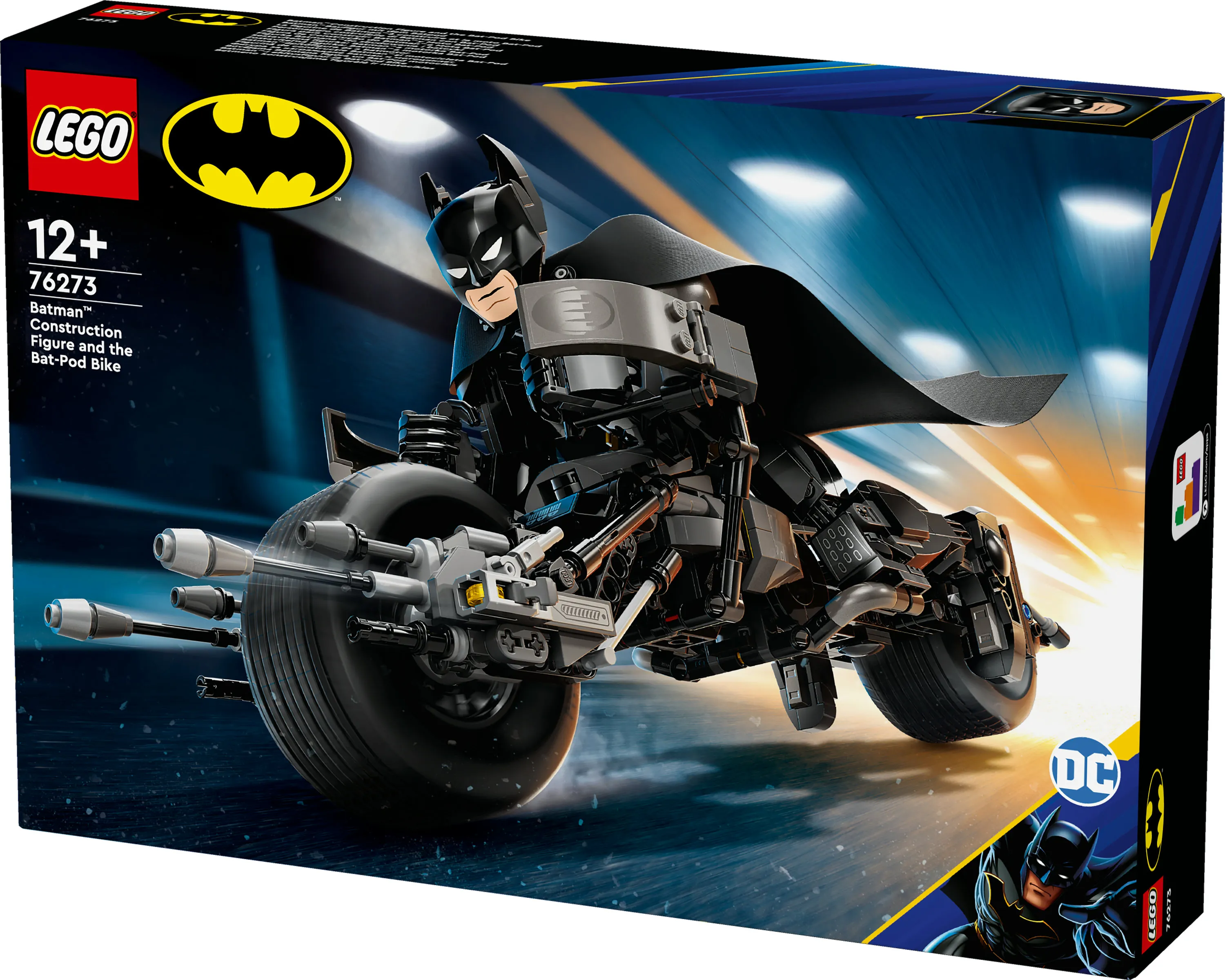 LEGO DC Batman Byggbar Batman-figur och Batpod 76273