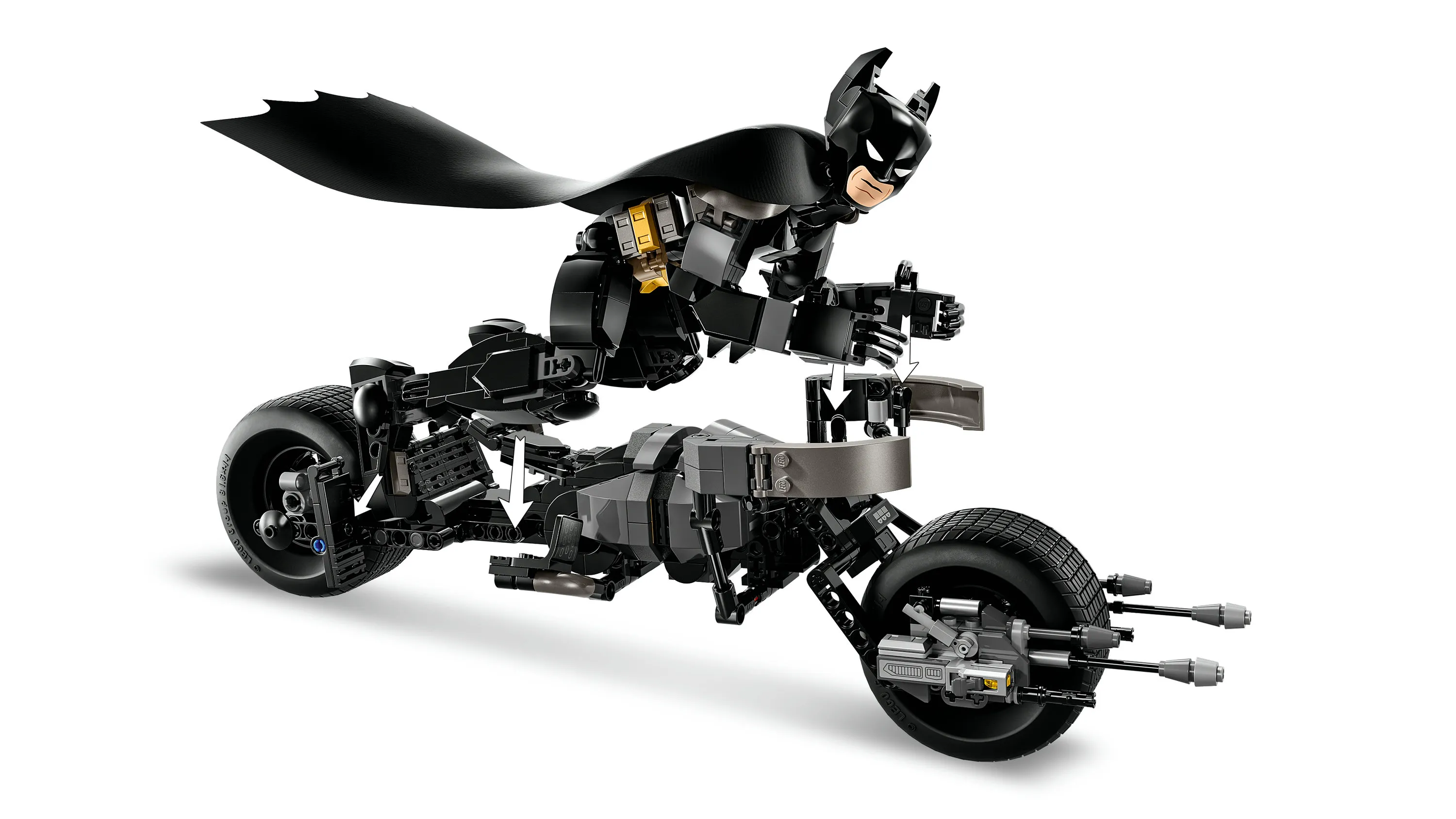 LEGO DC Batman Byggbar Batman-figur och Batpod 76273