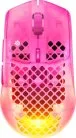 SteelSeries Aerox 3 Wireless Gen 2 Wireless Gaming Mouse, Transparent, Magenta
