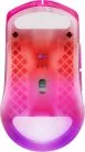 SteelSeries Aerox 3 Wireless Gen 2 Wireless Gaming Mouse, Transparent, Magenta