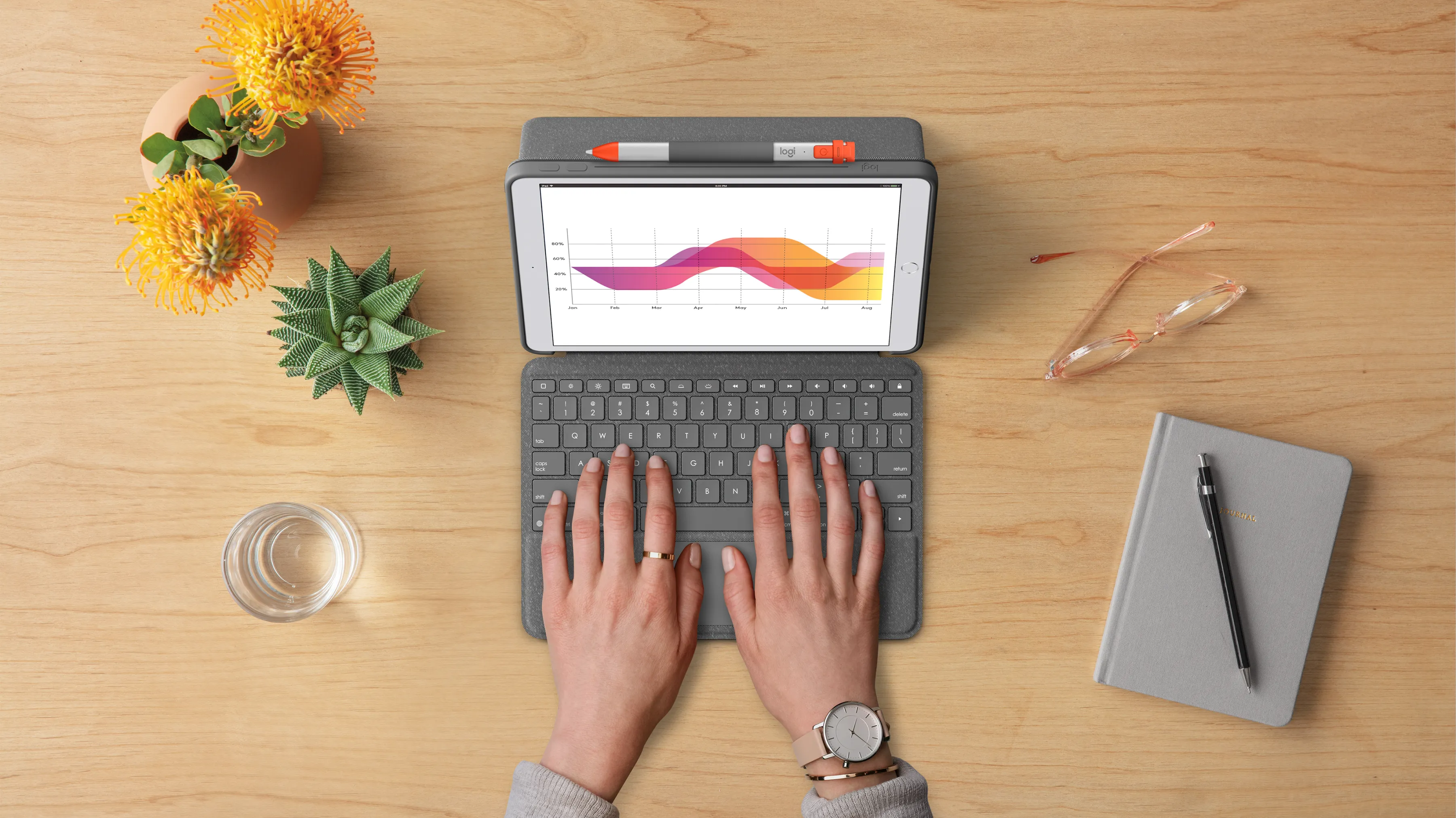 Logitech Combo Touch for iPad 7th/8th generation