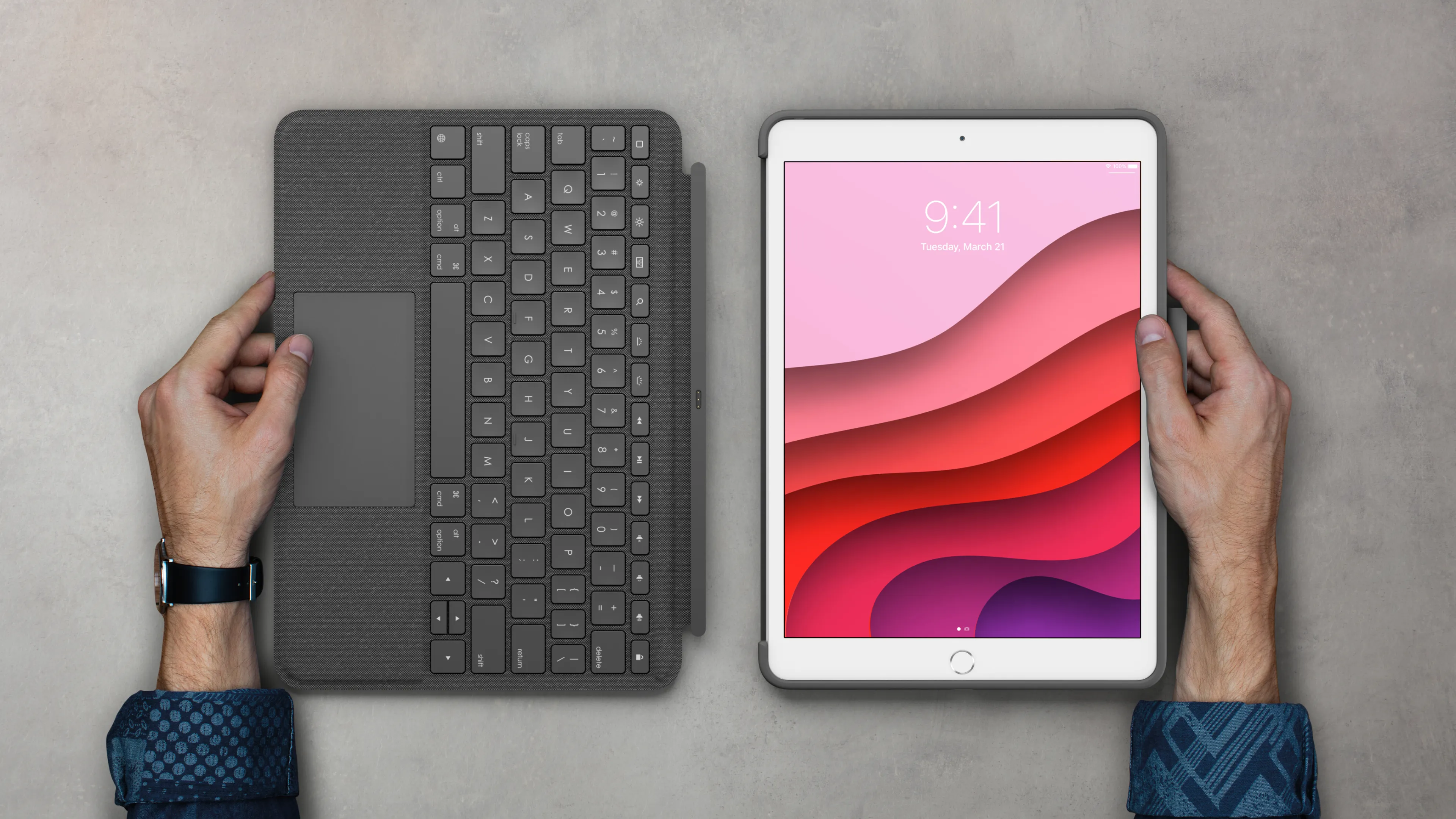 Logitech Combo Touch for iPad 7th/8th generation