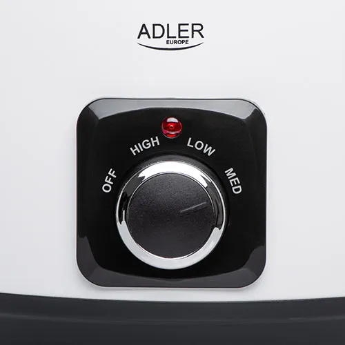 Adler AD 6413W Slowcooker 5,8 Liter 290 Watt Vit