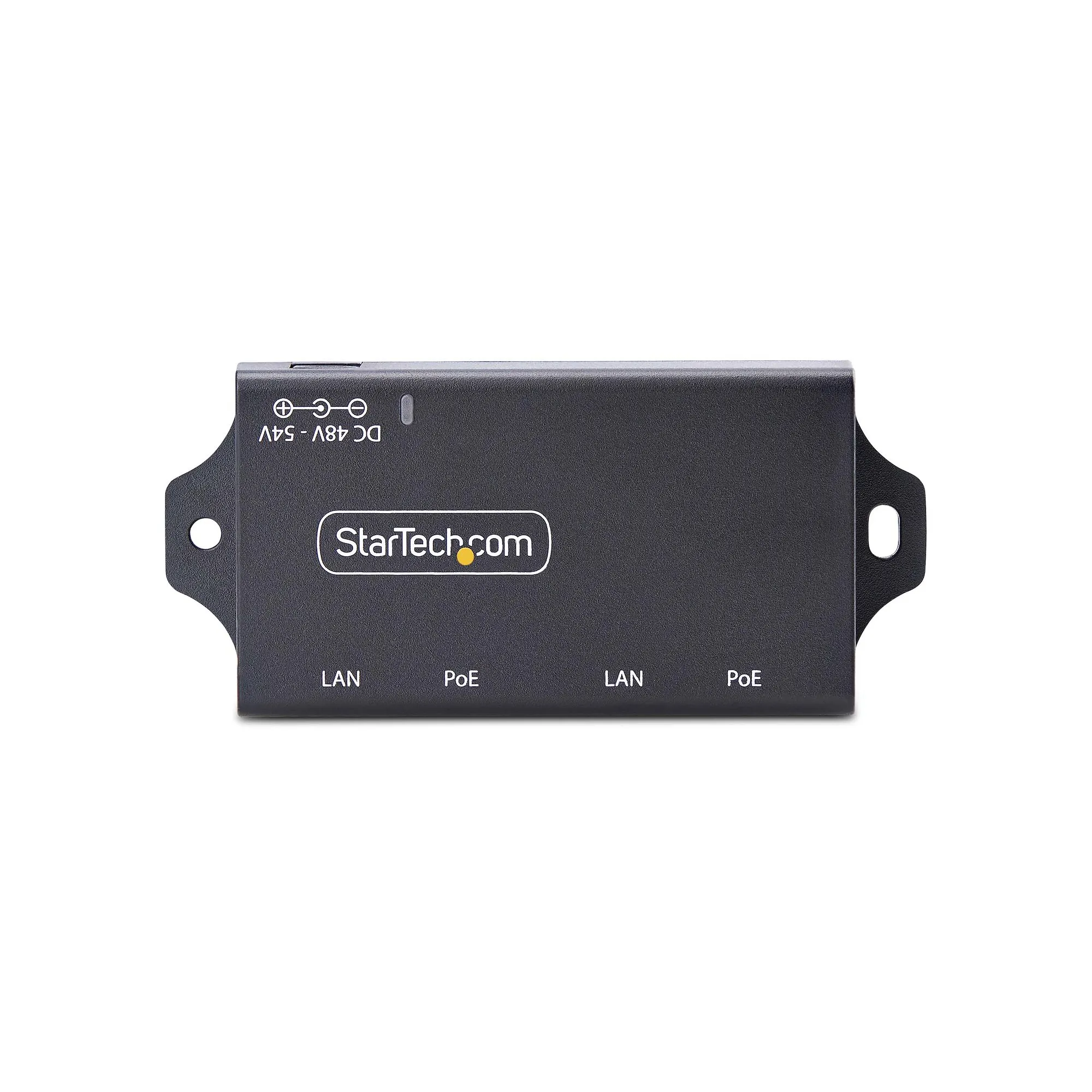 STARTECH.COM 2-Port PoE+ Injector 10/100/1000Mbps PoE/PoE+ 802.3af/at 4x 10/100/1000BASE-T RJ45 30W Wall Mountable