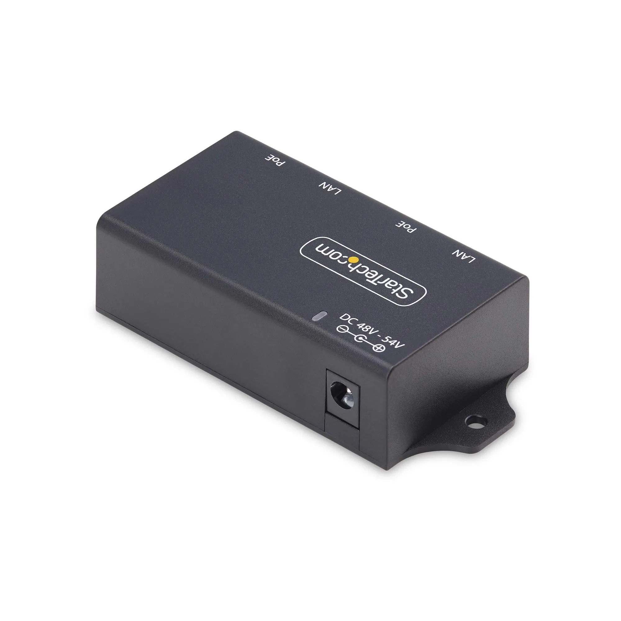 STARTECH.COM 2-Port PoE+ Injector 10/100/1000Mbps PoE/PoE+ 802.3af/at 4x 10/100/1000BASE-T RJ45 30W Wall Mountable