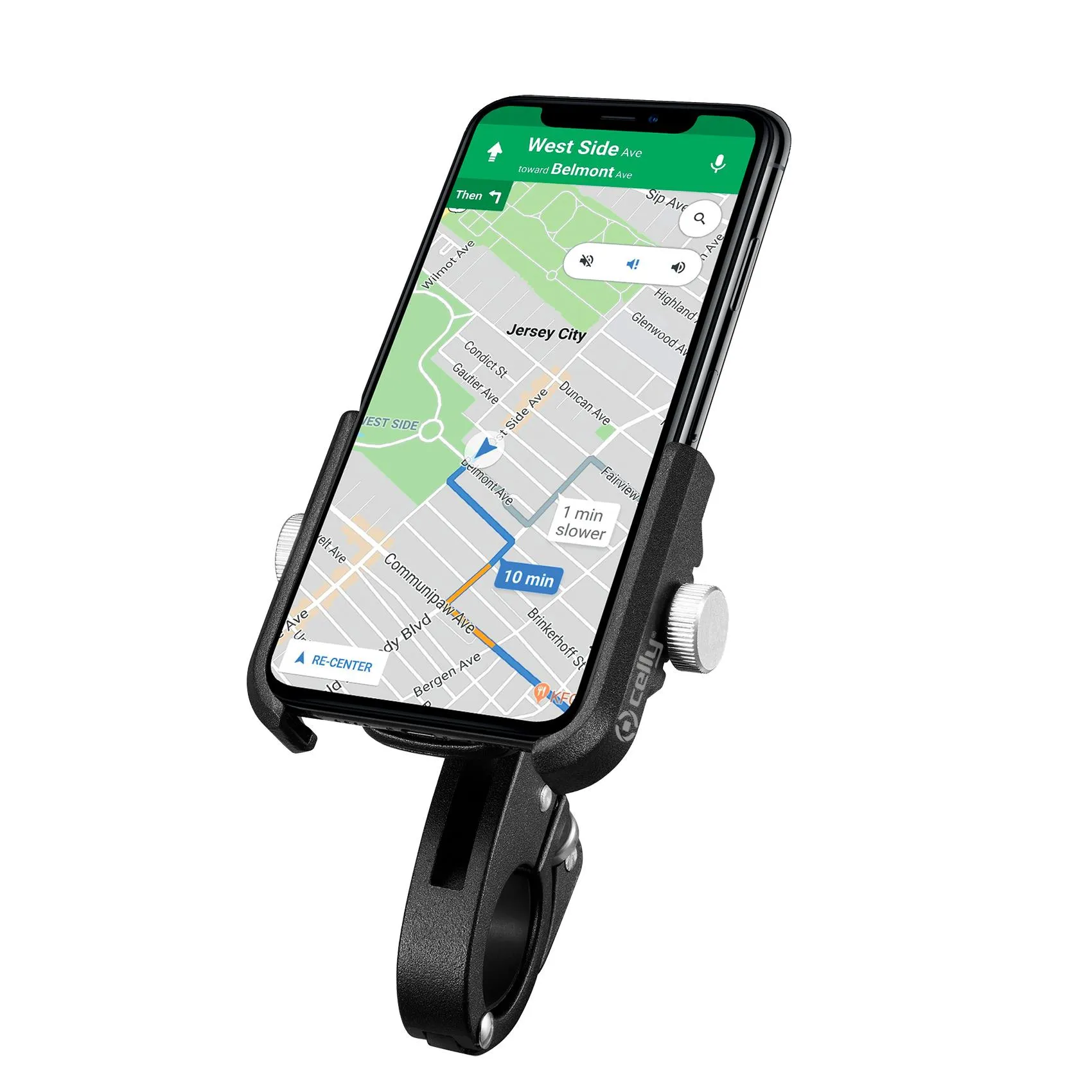 CELLY UNIVERSAL ARMOR BIKE HOLDER, BLACK