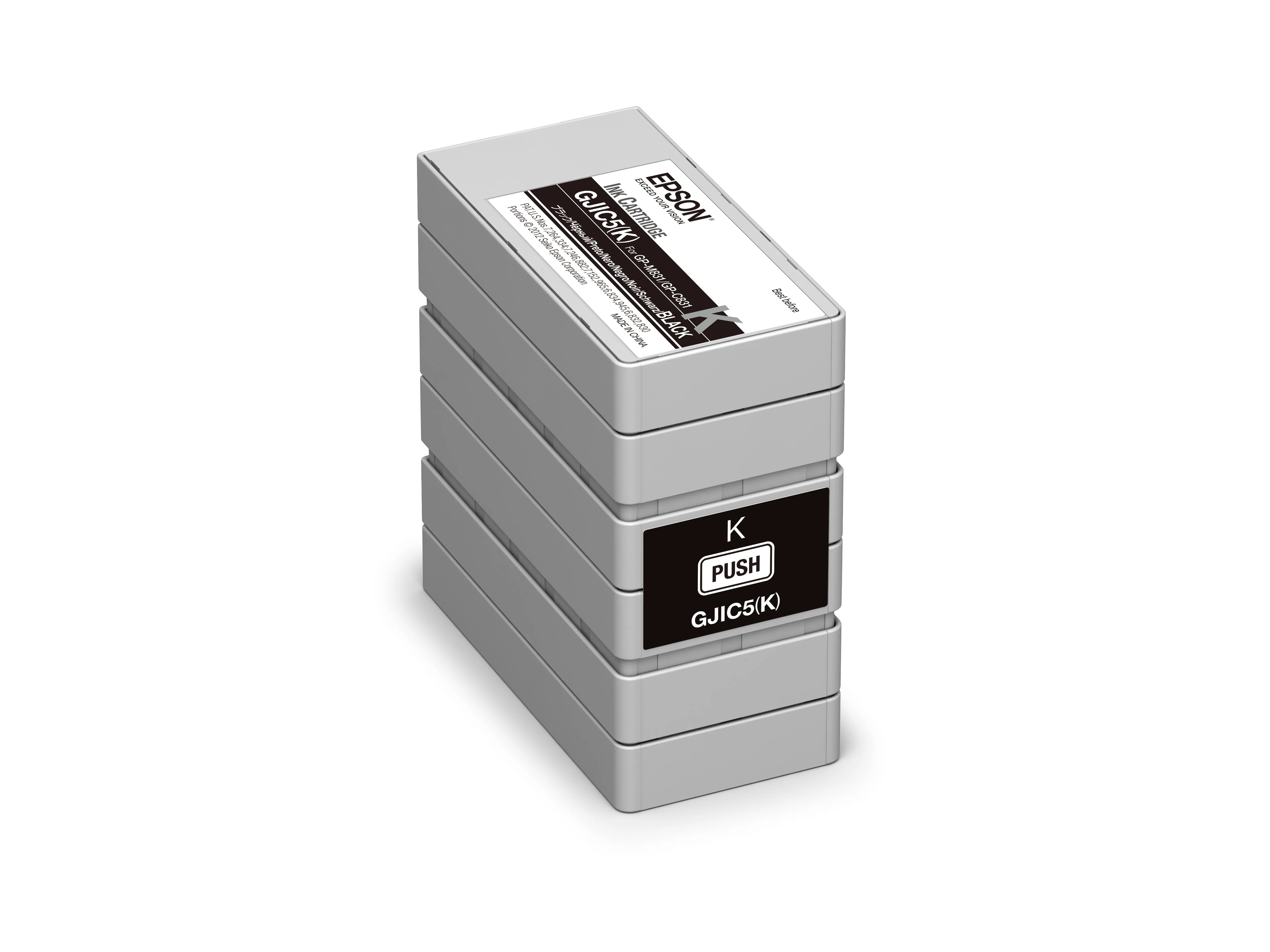 Epson GJIC5 -mustekasetti, 98 ml, musta