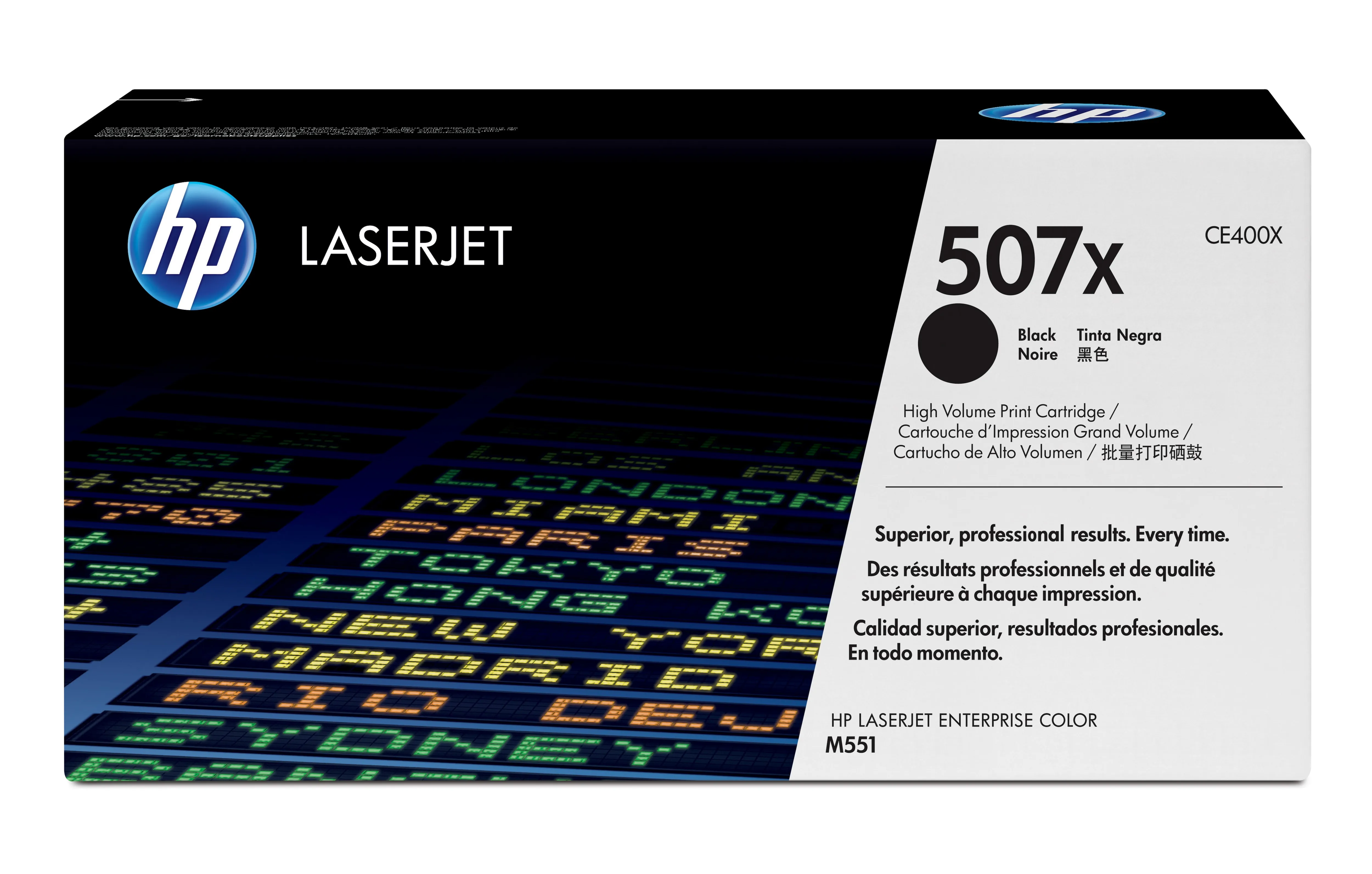 HP Toner 507X black HV LaserJet Enterprise 500 color M551n 11000 Seiten