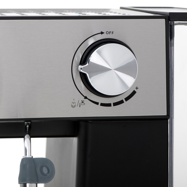 ADLER Camry CR 4410 Espresso Machine, 1.6L, Black and stainless steel