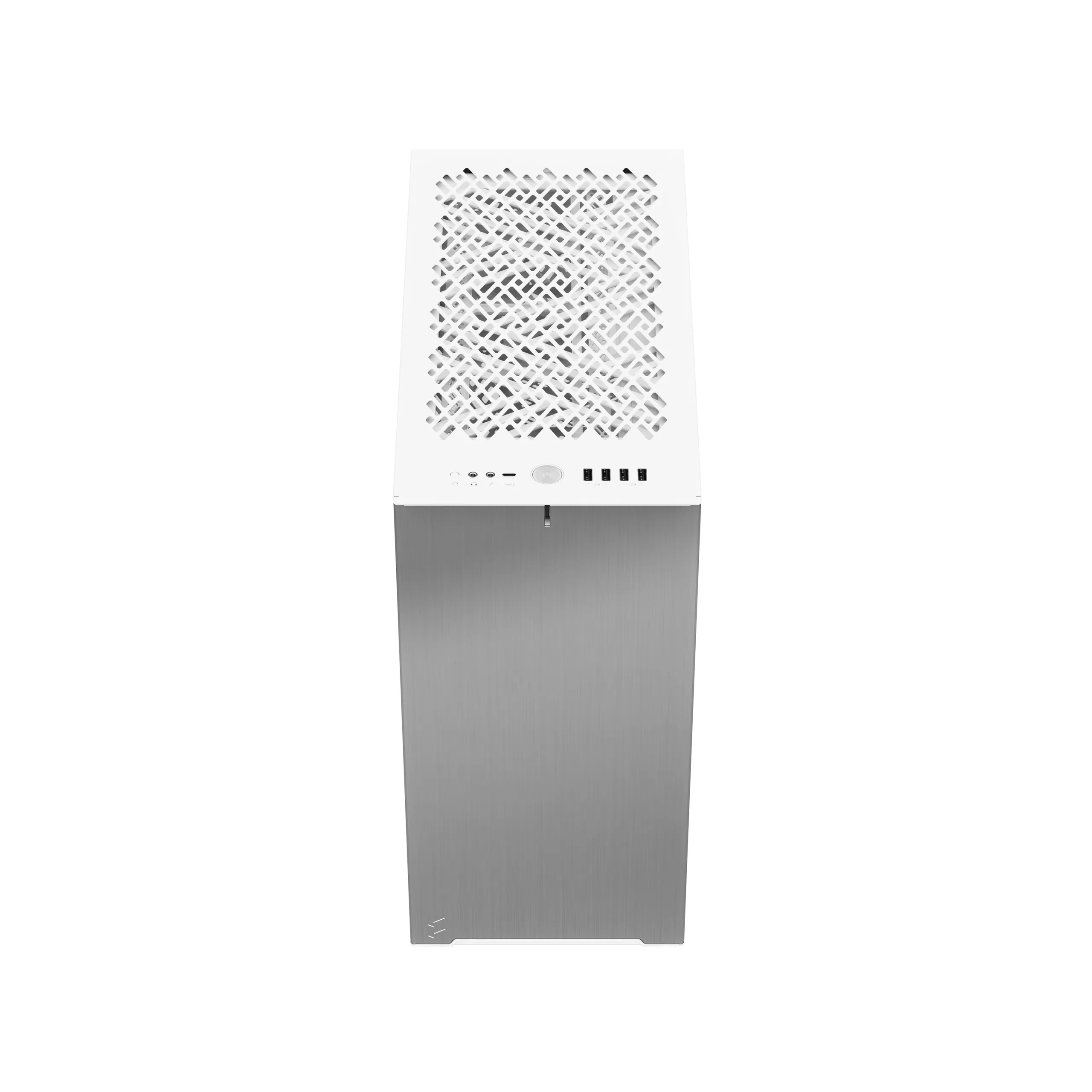 Fractal Design Define 7 Compact - Mid Tower case with window, White / Clear Tint