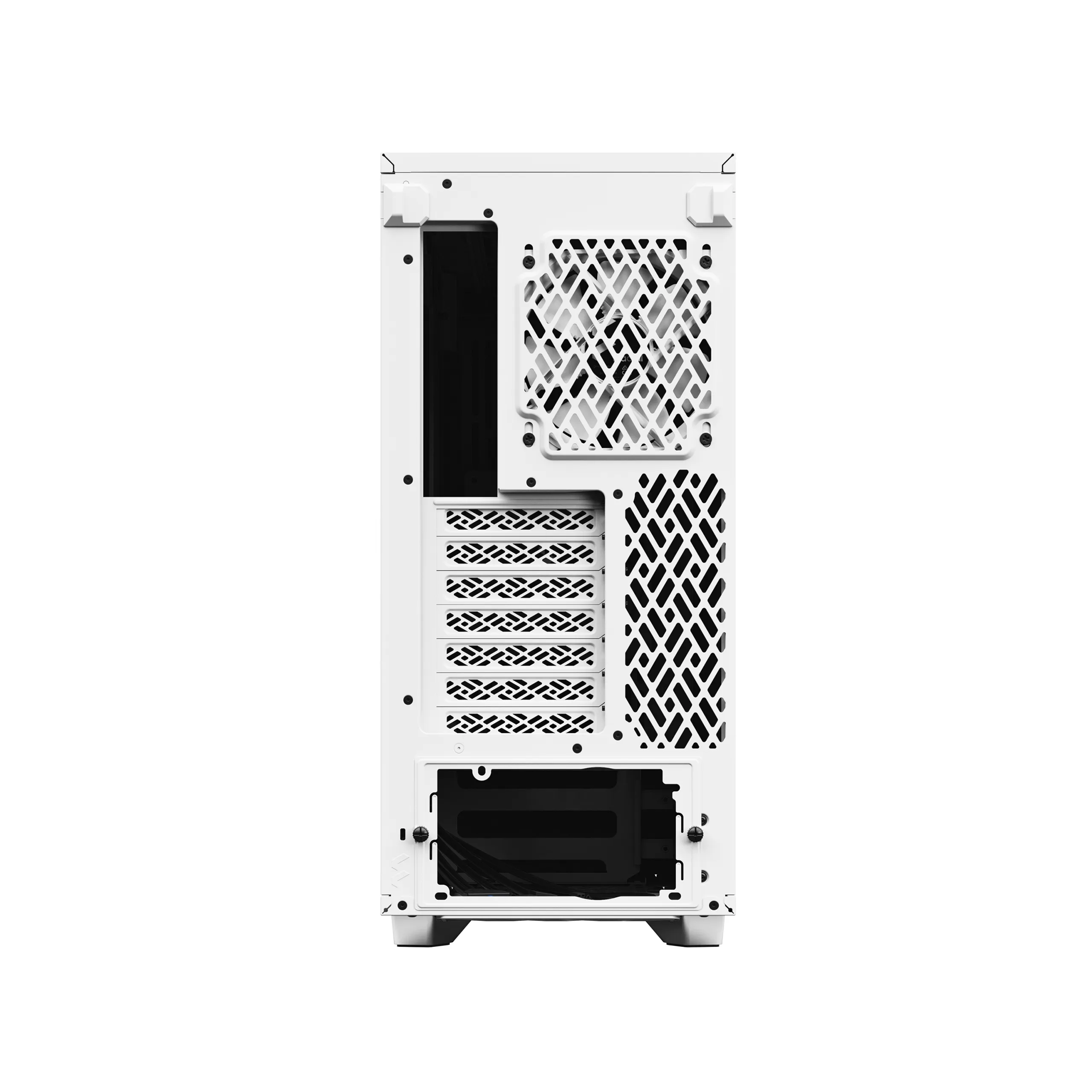 Fractal Design Define 7 Compact - Mid Tower case with window, White / Clear Tint
