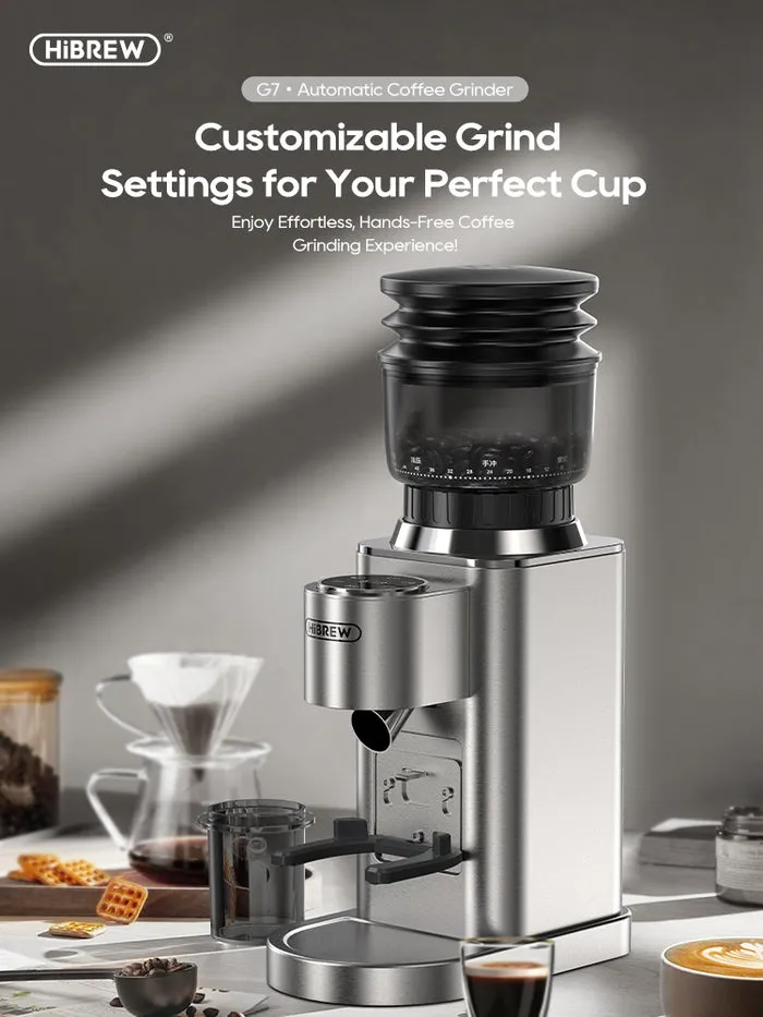 HiBREW G7 kaffekvarn, vit