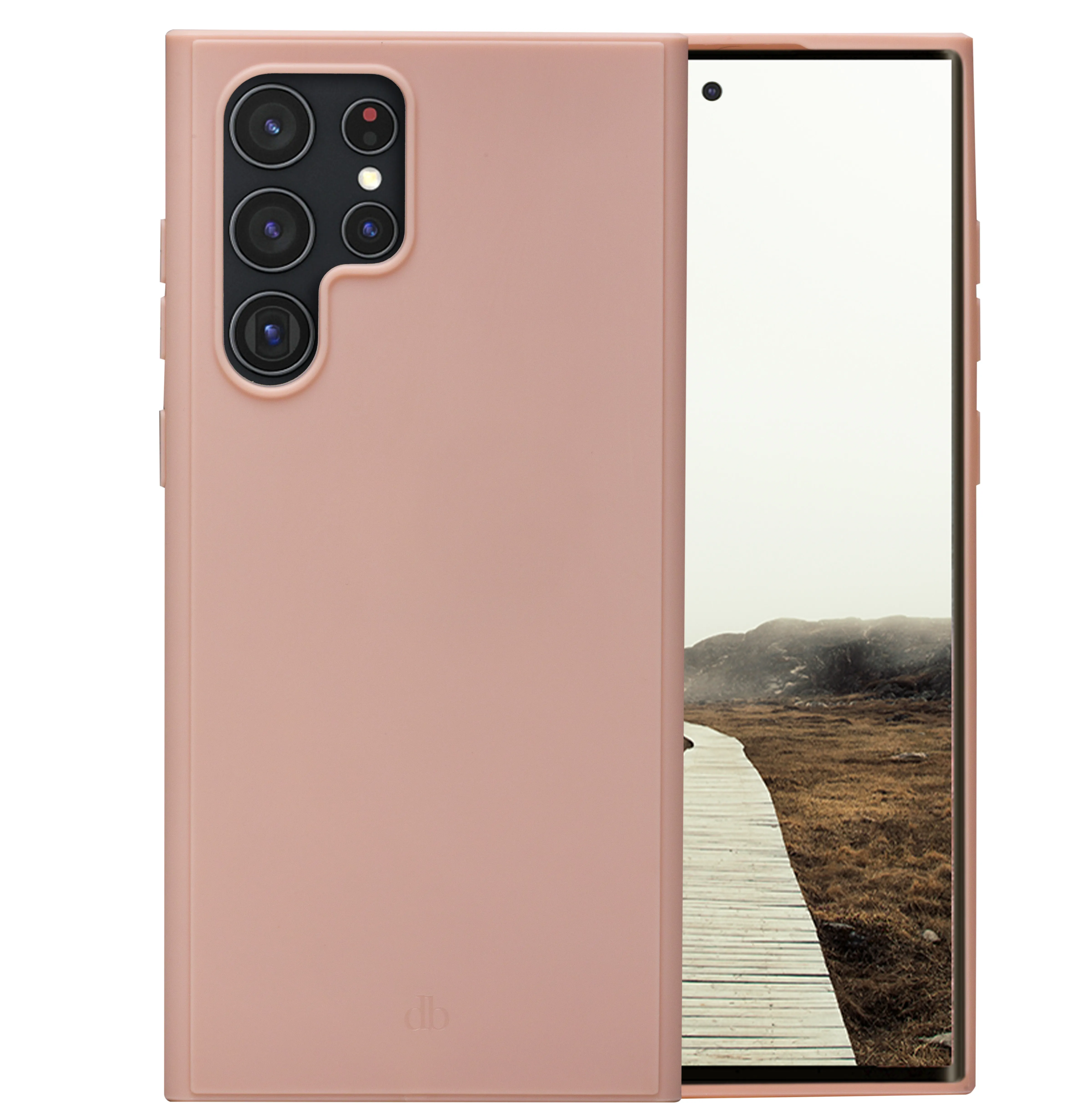 Dbramante1928 Greenland, Galaxy S22 Ultra -suojakuori, Pink Sand