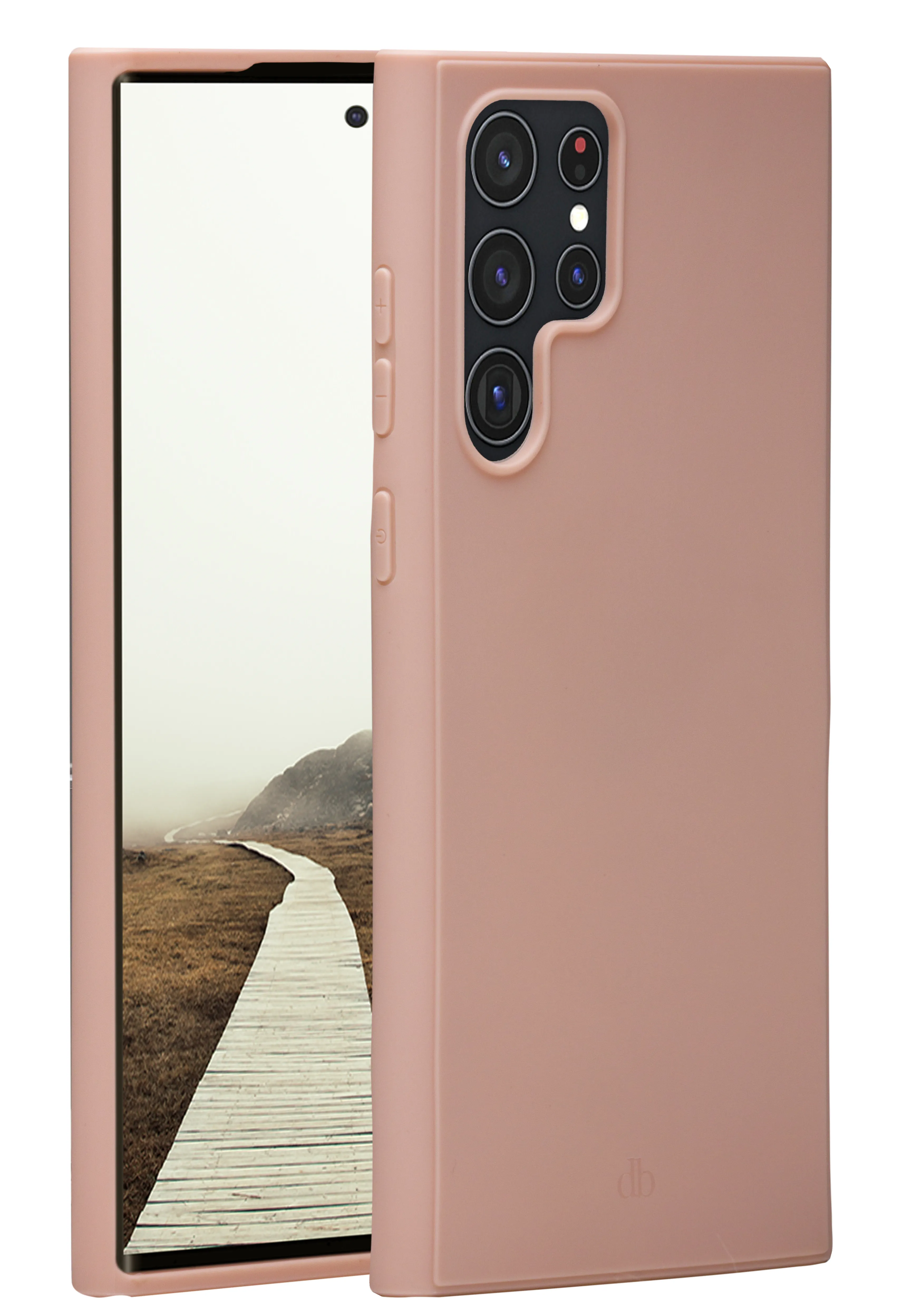 Dbramante1928 Greenland, Galaxy S22 Ultra -suojakuori, Pink Sand