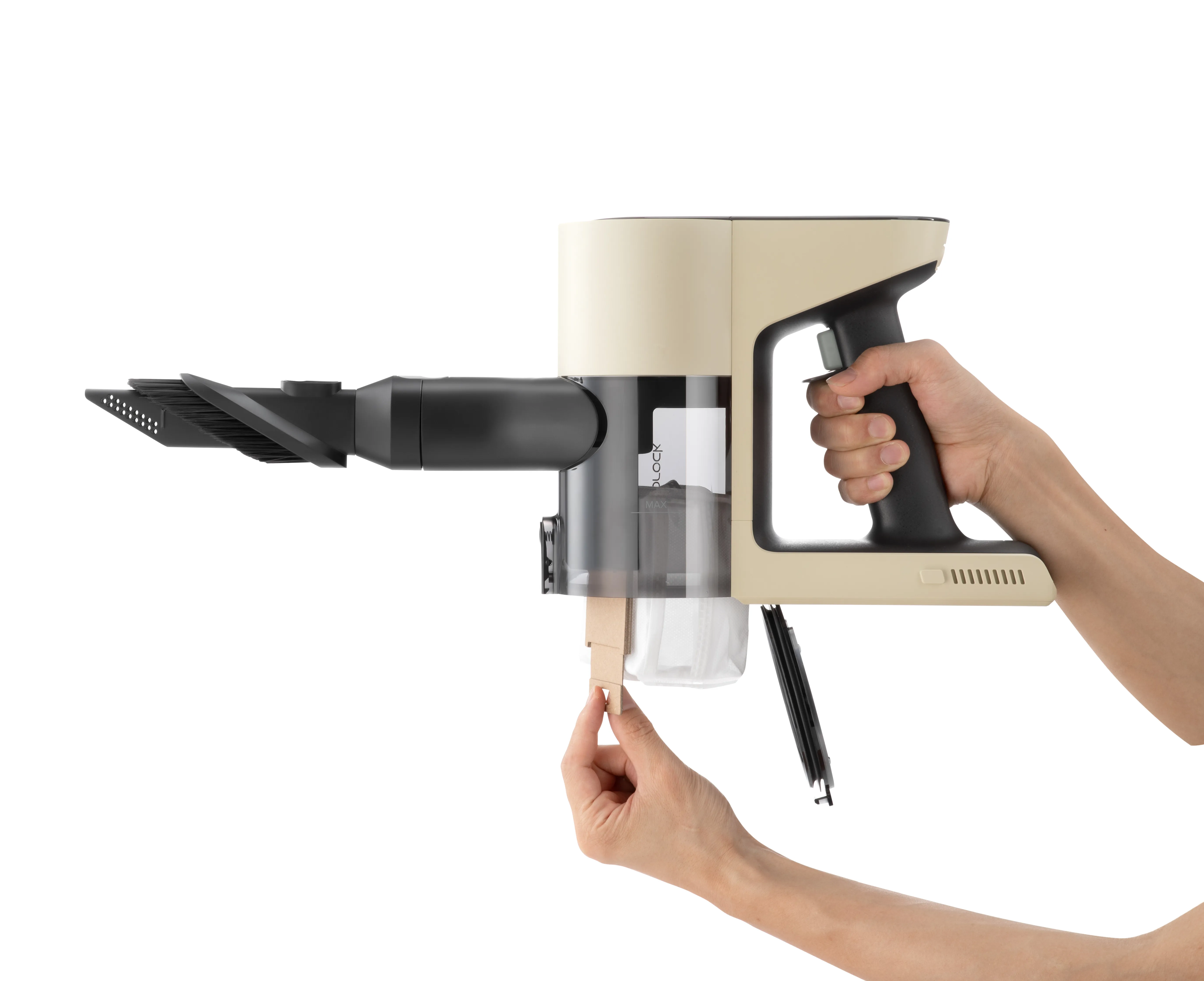 Roborock H5 -varsi-imuri, musta/hiekka