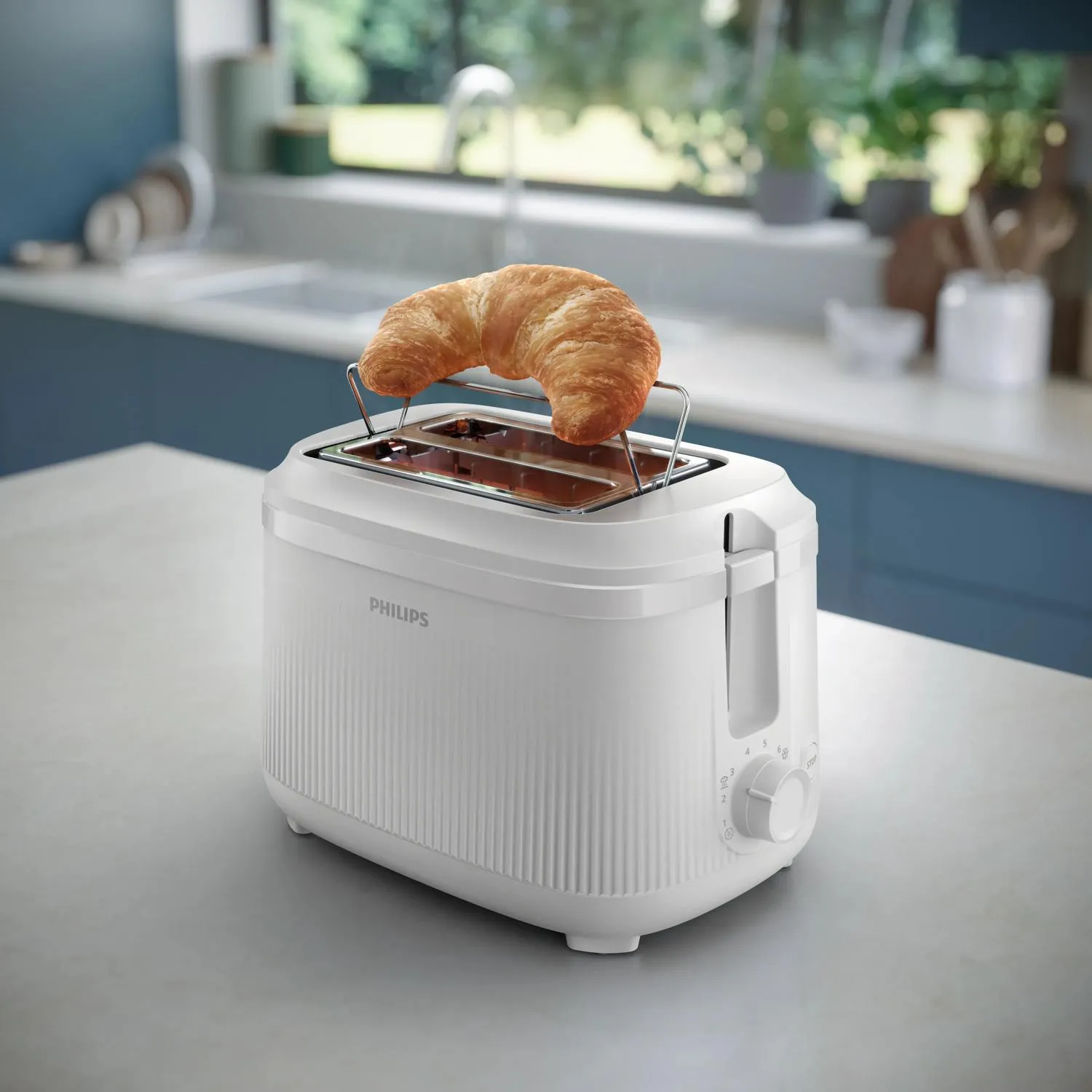 Philips 3000 Series HD2511/00 toaster, 2 slices, White