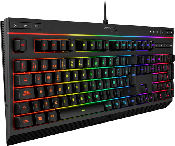 HyperX Alloy Core RGB, Membrane - gaming keyboard, black