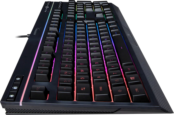 HyperX Alloy Core RGB, Membrane -pelin&auml;pp&auml;imist&ouml;, musta