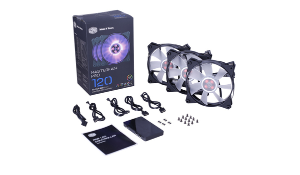 CM MasterFan Pro 120 AF RGB Pack