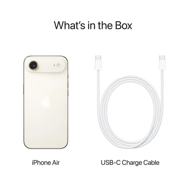 Apple iPhone Air 256GB - mobile phone, Light Gold