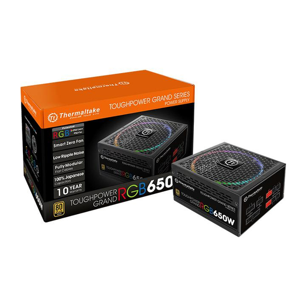 Thermaltake ToughPower Grand RGB 650W - PSU, 80 Plus Gold