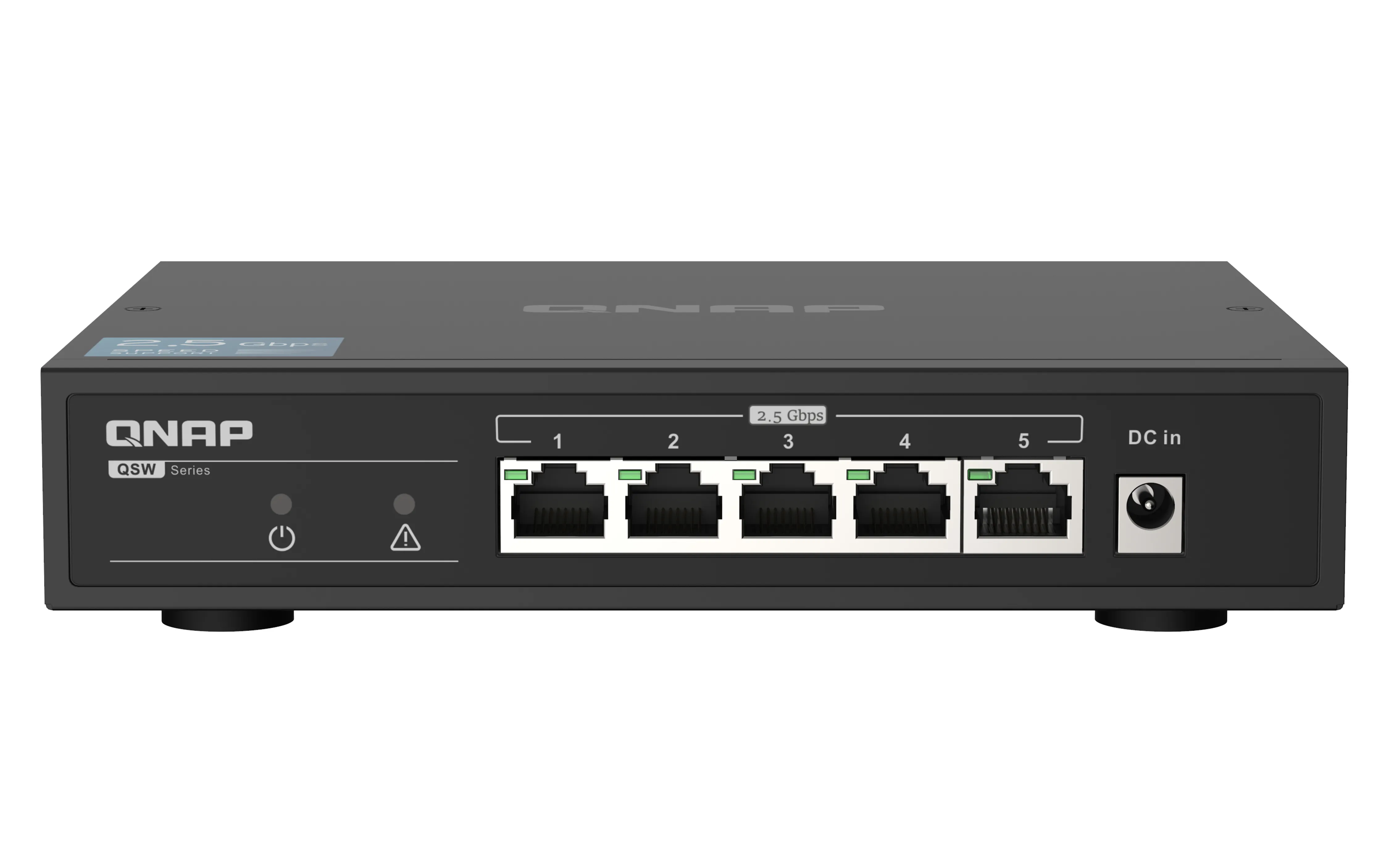 QNAP 5port 2,5Gbps Switch Desktop