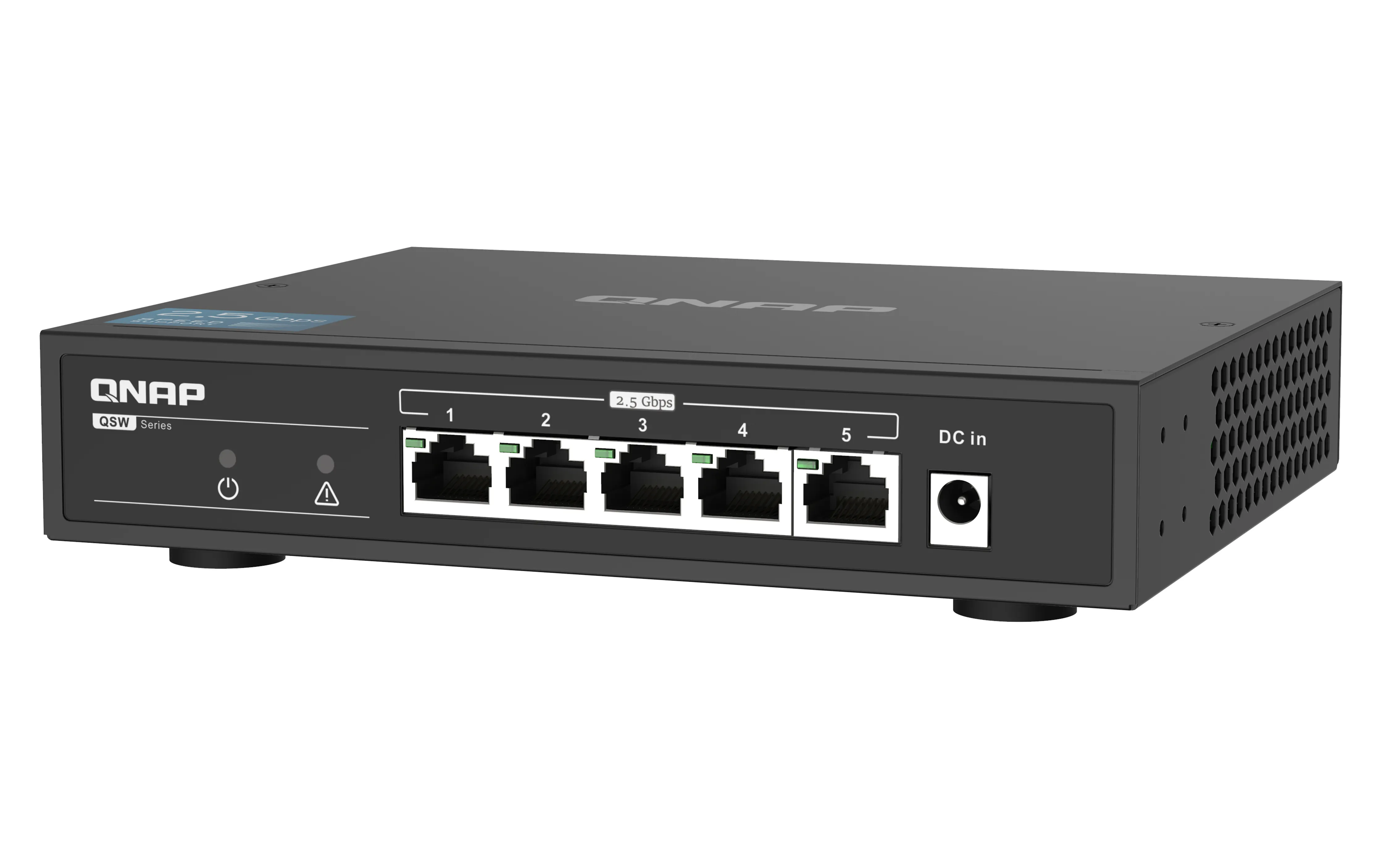 QNAP 5port 2,5Gbps Switch Desktop